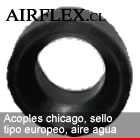 ACOPLES RAPIDOS CHICAGO, TIPO EUROPEO, SELLO, AIRE AGUA