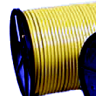 tubo polietileno pulgadas amarillo